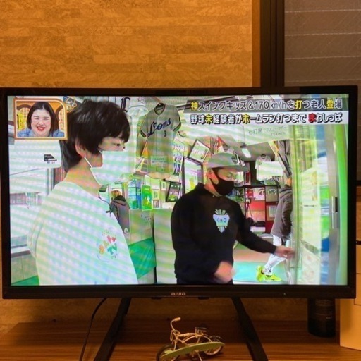 「値下げ」2018年式❗️32型液晶テレビ、リモコン付き❗️「aiwa TV-32H10」