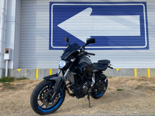 MT-07☆大型4発交換☆カスタム車両