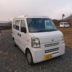 エブリィバン 初年度２１年 切り替え４wd 仕事 趣味 即乗りだ...