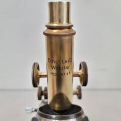 仙台市若林区若林⤴️希少品/ヴィンテージ/E.Leitz Wetzlar/顕微鏡/真鍮製/仙台リサイクルショップの画像