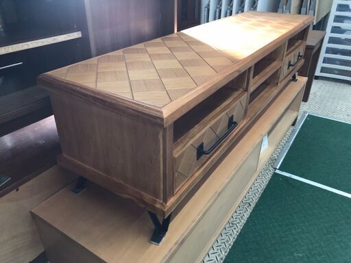 【愛品館八千代店】テレビボード　天然木　1600幅