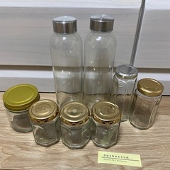 空き瓶☆ハーバリウムなどに