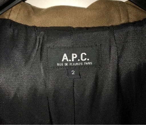 【最終値下げ】APC ロングコート　フランス製　メンズ