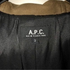 【最終値下げ】APC ロングコート　フランス製　メンズの画像