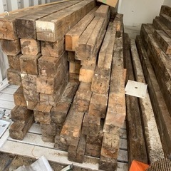 受付再会　柱　薪木　DIYなどにの画像