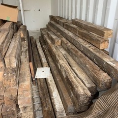 受付再会　柱　薪木　DIYなどにの画像