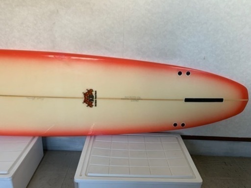 (値下げ6千円)ロングボード9.2(中古) ブランドKB(Kirk Bierke）