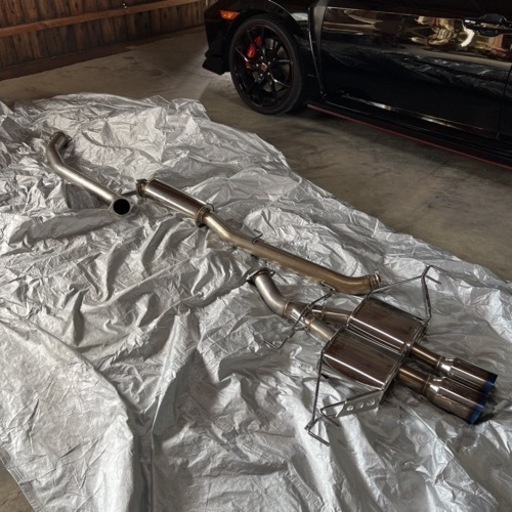 シビックタイプR fk8 マフラー