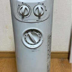 オイルヒーター ZASS ZR1208T 3〜8畳 暖房器具 1200Wの画像