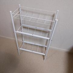 【取引中】幅20cm3段ラック （下2段引き出し可）