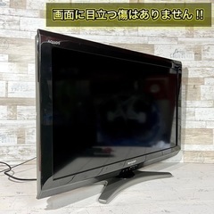 【すぐ見れる‼️】SHARP AQUOS 液晶テレビ 32型✨ PC入力可能🖥 配送無料🚛の画像