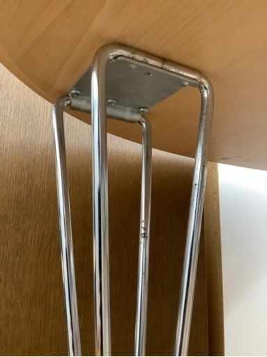 Fritz Hansen（フリッツハンセン）スーパー円テーブル　キズ・サビ有