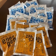 ポカリ×15袋　エネルゲン×8袋