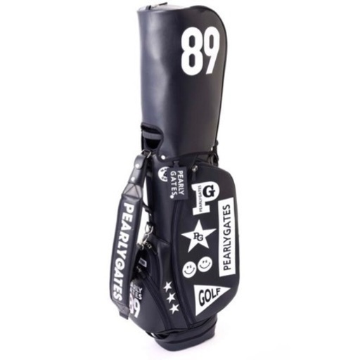 【新品未使用/定価以下‼️】パーリーゲイツ キャディバッグ PG SMILEスタンド ネイビー