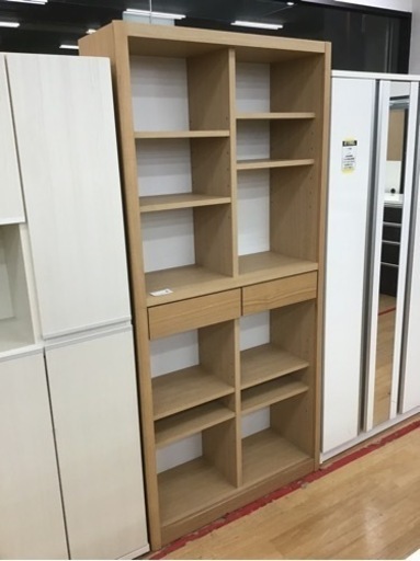 【トレファク神戸新長田】ナチュラルカラーの本棚です【取りに来れる方限定】