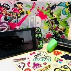 Nintendo Switch 本体 + ソフト4本他多数オマケ付き！