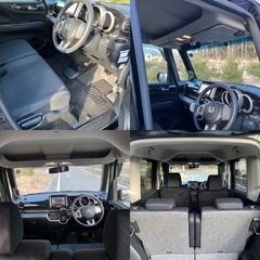 N BOXカスタム　G・Lパッケージ　車検R5年９月　パワースライド　スマートキー　プッシュスタート　地デジの画像