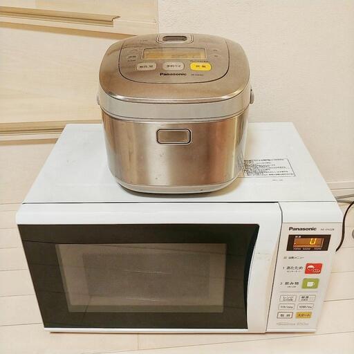 新生活応援！電子レンジと炊飯器セット Panasonic！