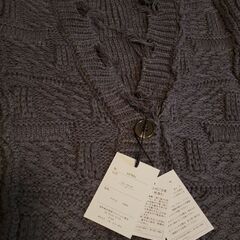 新品◎GRL クラッシュニットカーディガン◎の画像