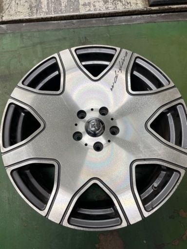 売約済 19インチアルミホイール 5穴 114.3 8jj 45