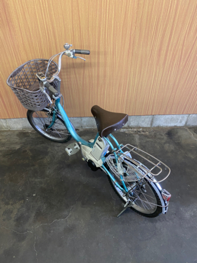 格安‼️電動自転車 BRIDGESTONE  アシスタ 20インチ 水色 配送可能◎ 良品‼︎