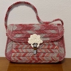 ホワイトローズカゴバック