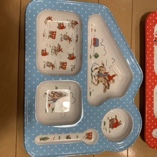 キャスキッドソン メラミン食器(4枚) 未使用