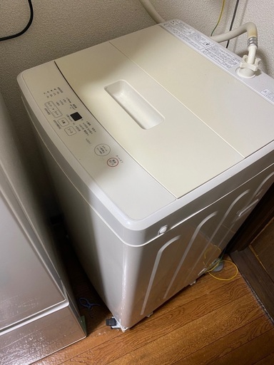 洗濯機　5kg  無印良品　2020年購入