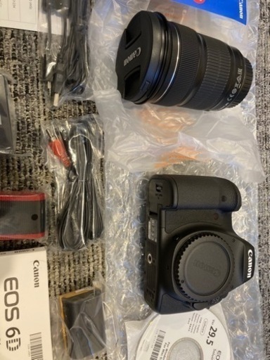 新品未使用保証つき！canonのEOS 6D EF24-105 IS STM LENS kitキャノン一眼レフズームレンズキットマーク