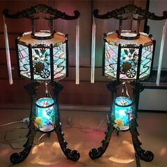 回転燈籠の画像