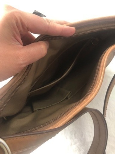 COACH コーチ ショルダーバッグ　シグネチャー　ベージュ　レディース
