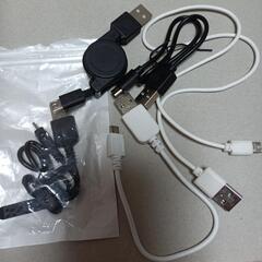【新品】スマホUSB充電コードtype-B　5点