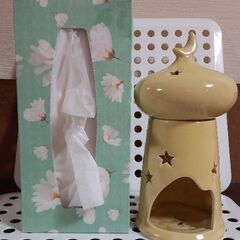 希望者無しで別途処分済み：アロマポット元値：780円 ＞＞ リサイクルなので200円！  (アロマオイルは付きません)の画像