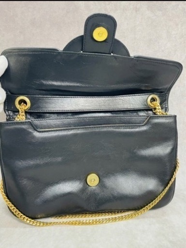 CELINE チェーン ショルダーバッグ 革 セリーヌ