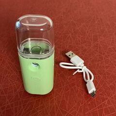 新品H76携帯加湿器小型フェイス スチーマー フェイスケア補水USB充電式の画像