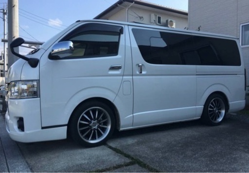 200系 ハイエース専用 アルミホイール JWL-T 対応 18インチ 深リム タイヤ付き