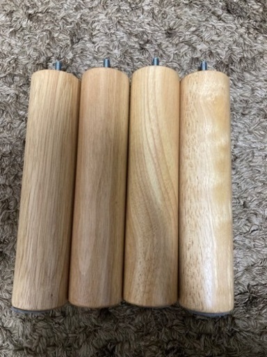 【引き取り待ち中】無印良品ベッド下収納2個＋ベッド脚