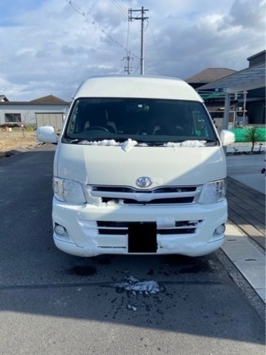 ハイエース　エアロバンパー