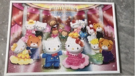 ハローキティパズル　完成品　ガクが欲しい方もお得です