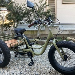 320.【美車】ファットトライク(三輪自転車)20インチ