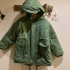 裏ボア付ミリタリーコートの画像
