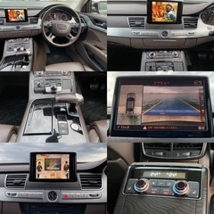 アウディ A8セダン 4.0TFSIクワトロ 4WD 4HCTGF 車検:R5年6月 360°アラウンドビューモニター AUDI の画像