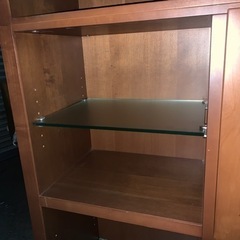 🎉【処分値下げ2024.10.19】府中家具 マルケイ木工 飾り棚 本棚 書類棚の画像