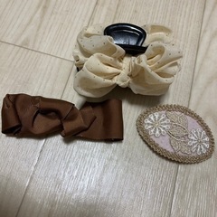 髪飾り3点セット