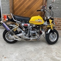 購入者様決まりました＾＾HONDAカスタムモンキー豪華パーツ追加...