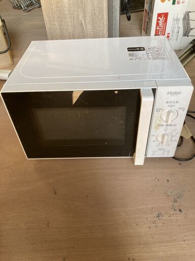 Haier ハイアール 電子レンジ JM-17F-50 解凍 温め