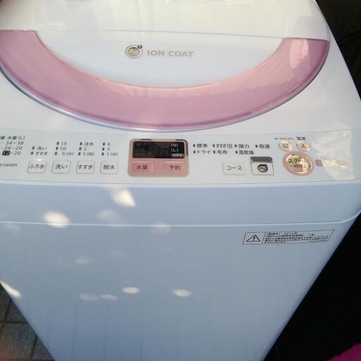 SHARP　6.0kg洗濯機