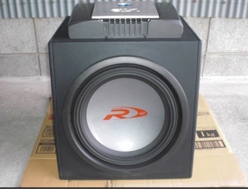アルパイン　ＡＬＰＩＮＥ　ＴＹＰＥ　Ｒ１２　６００Ｗ　ウーハーＢＯＸ　ＭＲＤ－Ｍ６０５　アンプ付き
