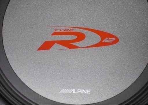 アルパイン　ＡＬＰＩＮＥ　ＴＹＰＥ　Ｒ１２　６００Ｗ　ウーハーＢＯＸ　ＭＲＤ－Ｍ６０５　アンプ付き
