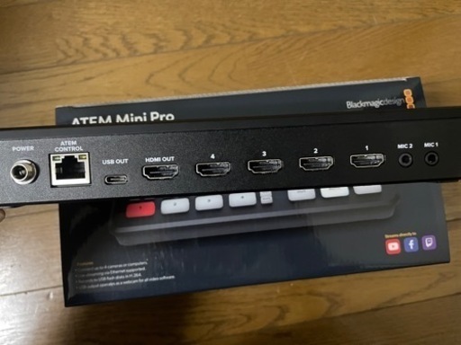 Blackmagicdesign ATEM mini pro スイッチャー
